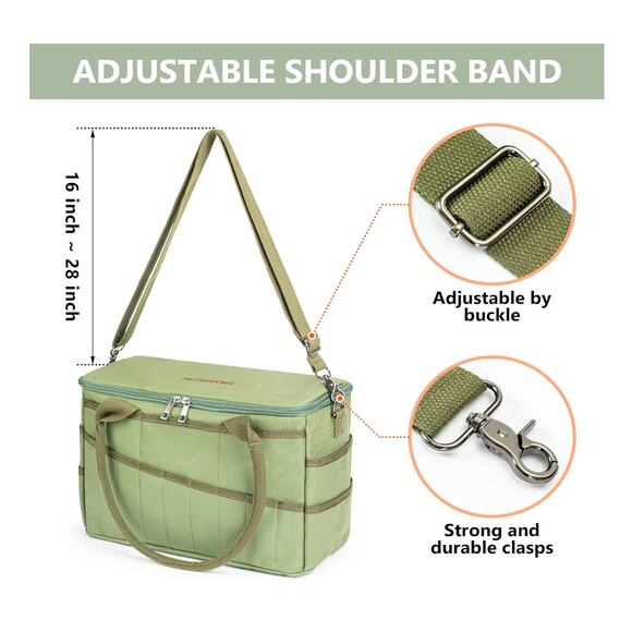 Potterhyme Art Studio Tool Bag - 14x9x7 Inch - Picture 10 of 12